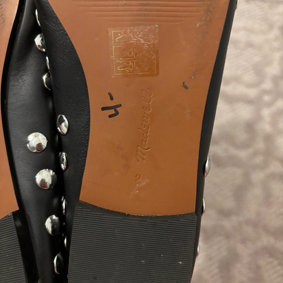 Madewell The Greta Ballet Flat True Black Multi Studded Mary Jane Flat 9 Classic - Picture 8 of 8